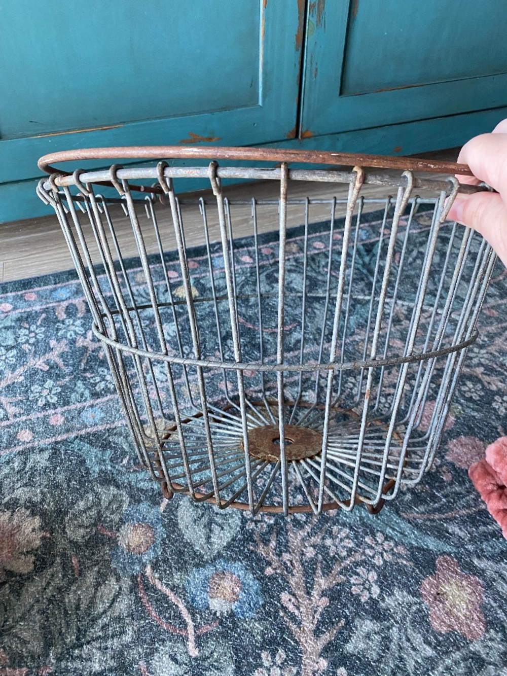 Antique Egg Basket